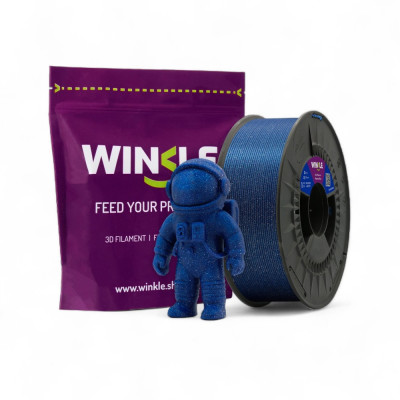 PLA Winkle Azul com Partículas 1.75mm 1Kg