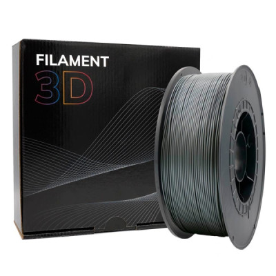 Filamento 3D PLA GENERICO Pla (Prateado - 1,75mm)