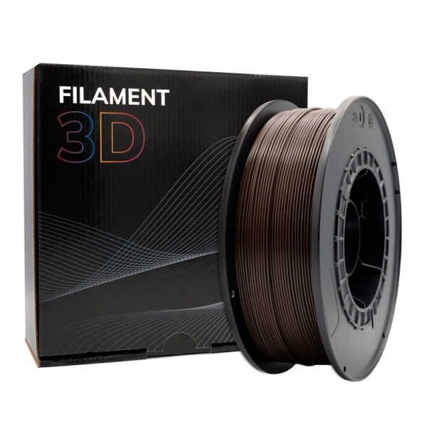 Filamento 3D PLA GENERICO Pla (Ebano - 1,75mm)