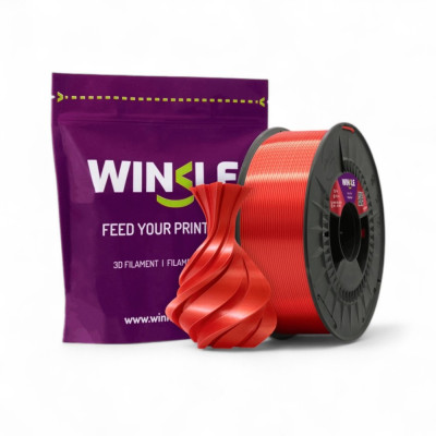 PLA Silk Winkle Vermelho 1.75mm 1Kg