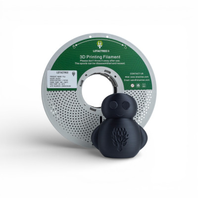 PLA Black Lotactree 1.75mm 1Kg