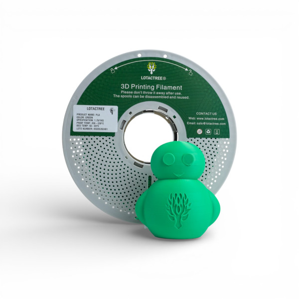 PLA Green Lotactree 1.75mm 1Kg