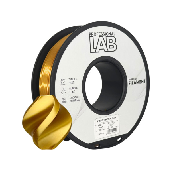 PLA Silk Prof Lab Dourado 1.75mm 1Kg