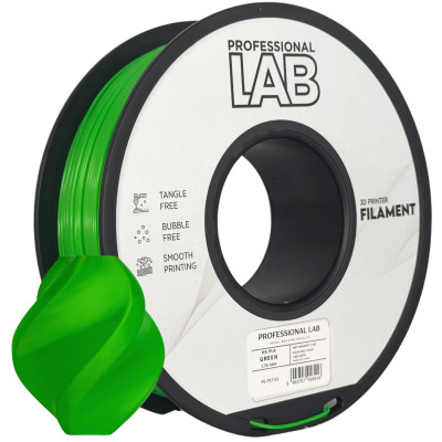 PLA Prof Lab Verde 1.75mm 1Kg