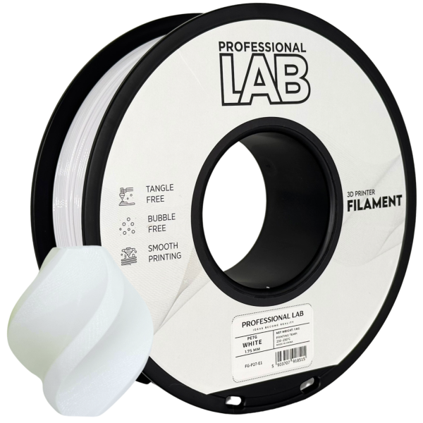 PETG Prof Lab Branco 1.75mm 1Kg