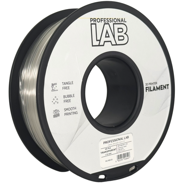 PLA Prof Lab Transparente 1.75mm 1Kg