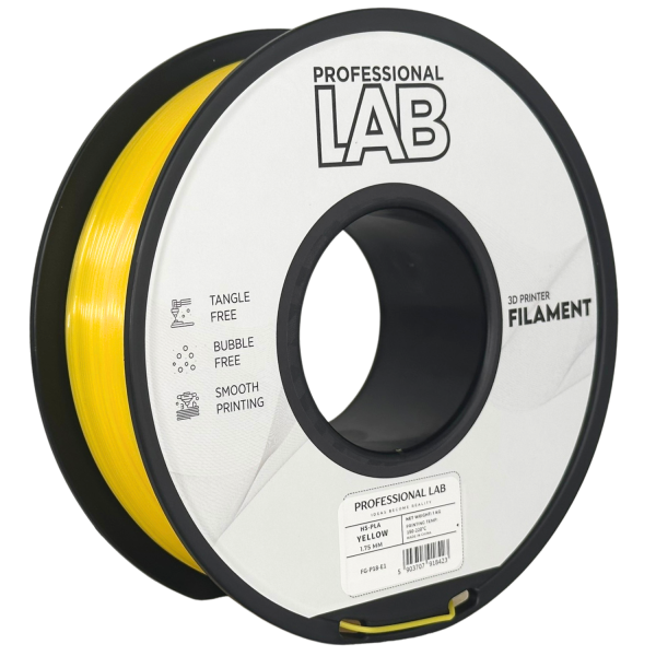 PLA Prof Lab Amarelo 1.75mm 1Kg