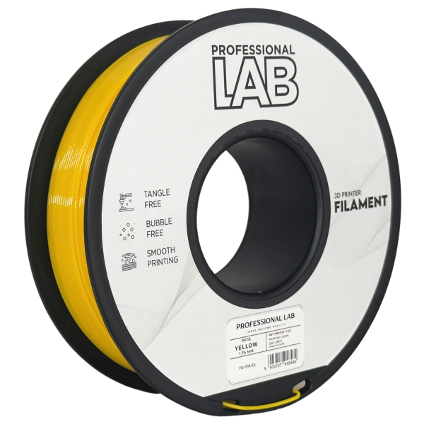 PETG Prof Lab Amarelo 1.75mm 1Kg