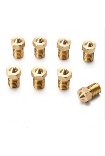 Nozzles latão 1.75mm extrusora V6