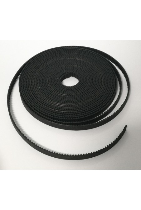 Correia GT2 6mm reforçada com fibra 1 metro