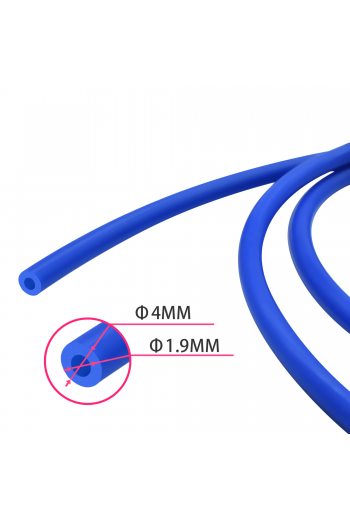 Tubo PTFE Azul 10cm