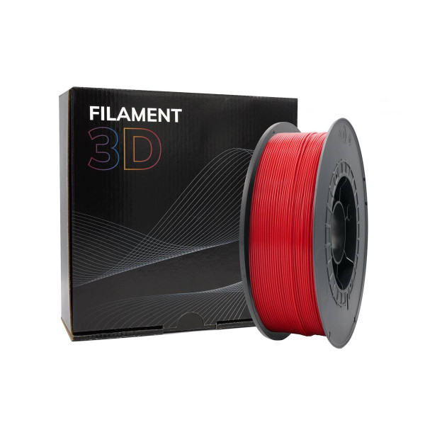 Filamento 3D PLA GENERICO PLA (Vermelho - 1,75mm)